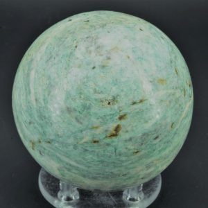 Amazonite "sphère" Ø 6.2cm (samp01)