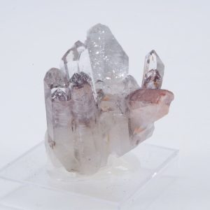 Quartz à Ame Hématite Inde 2.5x3cm (qfadi2)