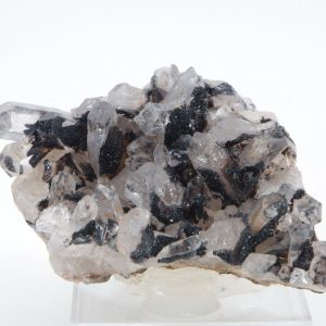 Quartz à Ame Hématite Inde 4x2.5cm (qfadi3)