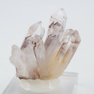 Quartz à Ame Hématite Inde 2x3cm (qfadi5)