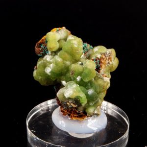 Smithsonite Rosasite Grèce 2.5x2.5cm (smig24-24)