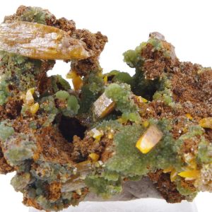 Wulfénite Mimétite Mexique 4.5x3cm (wmex3-26)