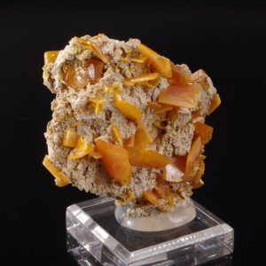 Wulfénite Maroc 4.5x4.5cm (wmw12)