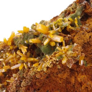 Wulfénite Mimétite Mexique 6x6.5cm (wmex15-3)