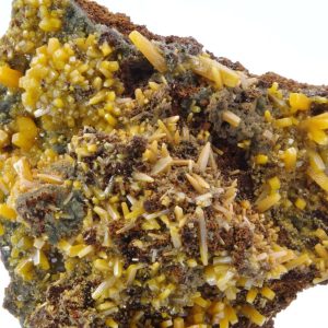 Wulfénite Mimétite Mexique 6.5x6.5cm (wmex17-11)