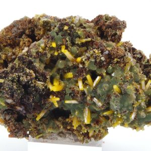 Wulfénite Mimétite Mexique 8x5cm (wmex17-2)