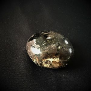 Pierre de lune noire "galet" 4.5x4cm (gplu4)