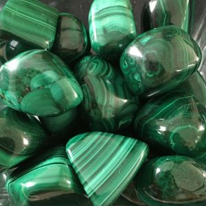 Malachite "Pierres roulées"