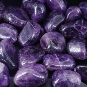 Améthyste dark "Pierres roulées"