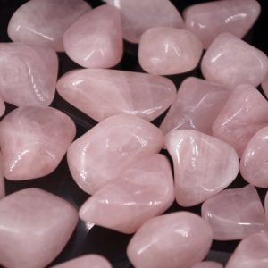 Quartz rose "Pierres roulées"