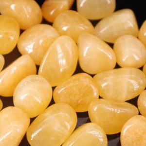 Calcite orange "Pierres roulées"