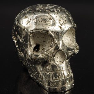 Crâne Pyrite 5.1x3.7cm (cpp5)