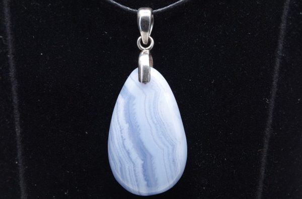 Pendentif en Agate Blue Lace