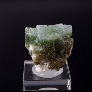 Heulandite incl. Céladonite Inde 2.5x2.5cm (heulc24)