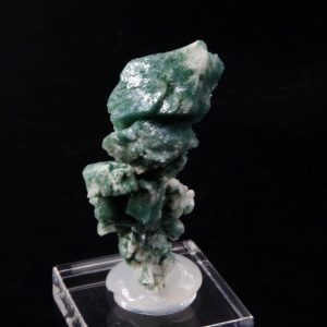 Heulandite incl. Céladonite Inde 4.5x2cm (heulc13)