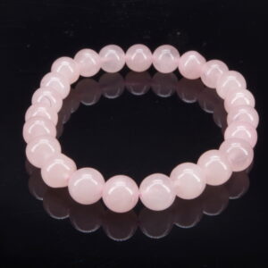 Quartz rose "Bracelet 8mm"