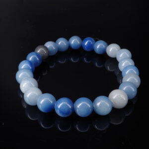 Quartz bleu "Bracelet 8mm"