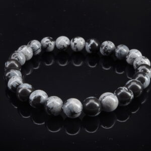 Obsidienne neige "Bracelet 8mm"
