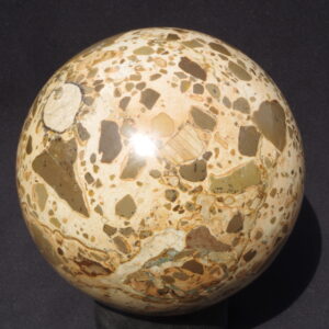 Léopardite "sphère" Ø 15.9cm (sl1-1)