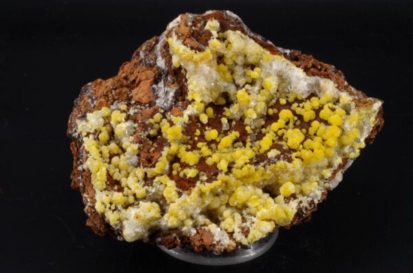 Mimétite et Hémimorphite du Mexique