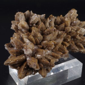 Calcite "dogtooth" et Quartz du Mexique 